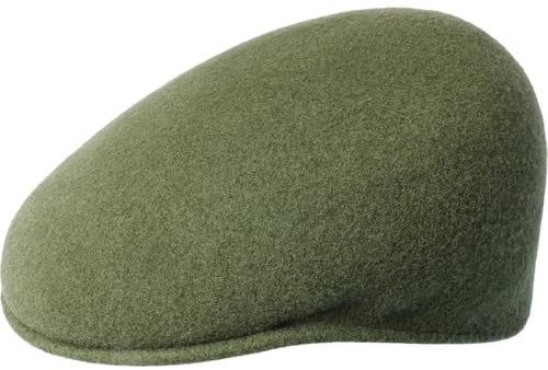 Kangol 504 Flat Cap hat Men´s (XL (60-61 cm) - Light Olive)