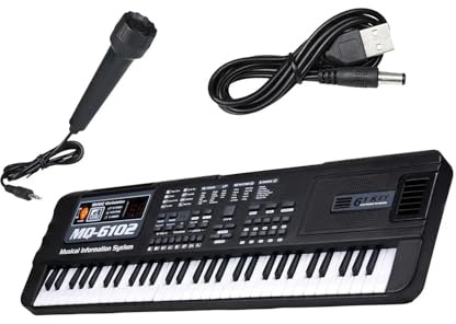 Lehrmittel Für Elektronische 61-Tasten-Keyboards Mit Mikrofon Für Party-Shows