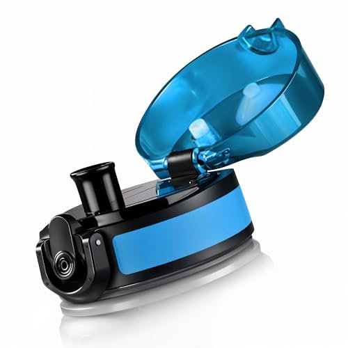 #teamludorf Ersatzdeckel Blau CAMPOS 2.0 – Kompatibel nur mit #teamludorf CAMPOS 2.0 Trinkflasche – Auslaufsicher & langlebig – Nicht für andere Modelle geeignet