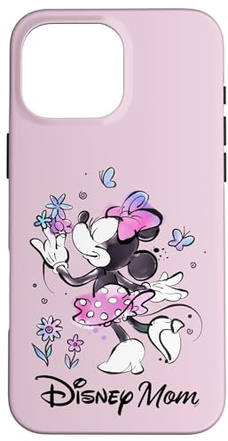 Disney Mom Minnie & Flowers Family Trip Mother’s Day Gift Case for iPhone 16 Pro Max