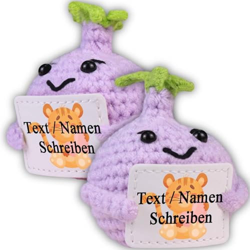 loongway Individuelle Zuckersüße Kuscheltier Erwachsene Zwei Füchse Mew Mutmacher Geschenk - Süße Kleines Geschenk für Frauen aus PP-Watte und Garn