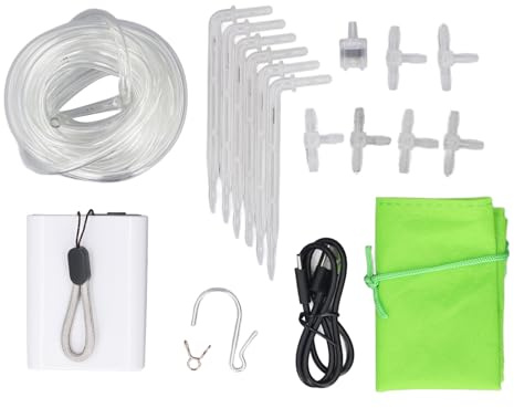 Innaffiatore Automatico Digitale Kit Irrigazione a Goccia con Timer Programmabile e Pompa Integrata - Smart Silenzioso per Piante in Vaso, Orto e Balcone