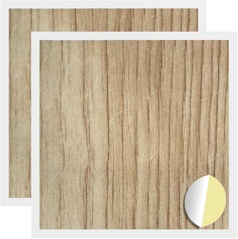 vidaXL Selbstklebende Schraubenabdeckung 2 pcs Artisan-Eiche, Klebende runde Abdeckung, Deko-Accessoire, Schraubenverstecker, DIY-Material, Bastelwand Möbel Deko