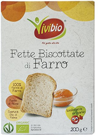 Vivibio, Fette biscottate di farro bio, 200g