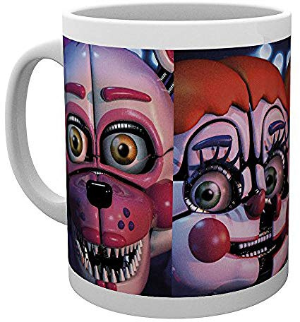 GB eye Five Nights at Freddy's Sister Location Faces Mug