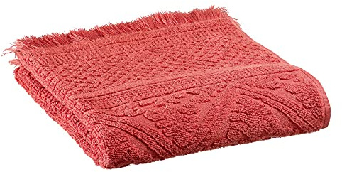 Vivaraise Handtuch Zoé 50 X 100 Ziegelrot 50 x 100 cm