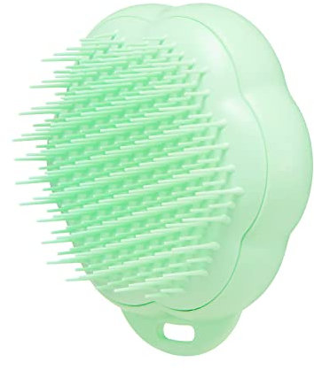 Tangle Teezer Pet Teezer Katzenbürste – Für Katzen mit kurzem bis mittellangem Fell – Pflegebürste für Katzen mit zweistufigen Borsten, die Glanz und Glätte verleiht – Grün