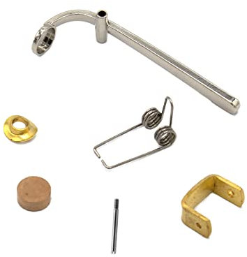 Cheerock Posaune Ersatz Blasinstrumente Zubehör inkl. Ablaufventile Drahtfederventil Basisschaft mit Korkpad