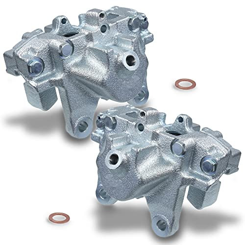 ATEC Germany 2x Bremssattel hinten links und rechts Bremszange Festsattel 2 Kolben, Kompatibel mit MERCEDES C-Klasse (W203)(CL203 (S203), CLC-Klasse (CL203), CLK (C208)(C209) (A208) (A209), SLK (R171)