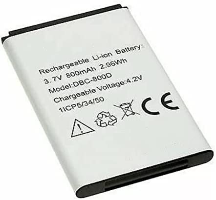 XPANBATT DBC-800D Generic Ersatz Akku Kompatibel mit Phone Easy 500 506 508 509 510 515 6520 65xx 1ICP5/34/50 3.7V 800mAh