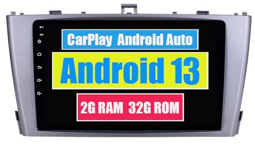 RoverOne Auto Stereo für Toyota Avensis T27 2009-2015 mit Android Multimedia-Player Navigation Radio Stereo Touchscreen Bluetooth WiFi USB Mirror Link