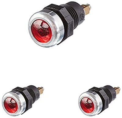HELLA 2AA 008 595-031 Kontrollleuchte - Halogen - 12/24V - H - geschraubt, 3er Pack