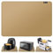 FLASLD Tapete resistente al calor para freidora de aire, alfombrillas de silicona ignífugas para encimera de cocina, protector de encimera, antideslizante e impermeable (41 x 61 cm, marrón)