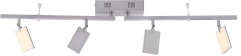Paul Neuhaus LED-Strahler - Aluminium - Kunststoff - 4-flammig - B 101 cm