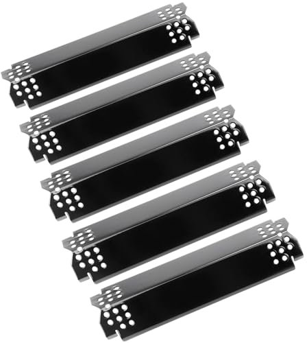 Barbqtime Grill Heat Plates Replacement Parts for Nexgrill, Porcelain Steel Heat Tents for Home Depot Nexgrill 5 Burner Gas Grill, 14.6 Flame Cover Replacement Parts for Nexgrill 720-0888