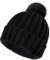 Zylioo XL/XXL Fleece Fütterung Wintermütze Mit Bommel,Bobble Strickmütze Für Großen Kopf,Winter Warme Beanie Mütze Mit Pom Pom Skull Watch Cap