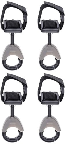 TOYANDONA 4stücke Drehbare Kinderwagenhaken Für Wickeltaschen Karabiner Clips Für Einkauf Spielzeug Und Universelles Zubehör Für Kinderwagen Und Einkaufswagen