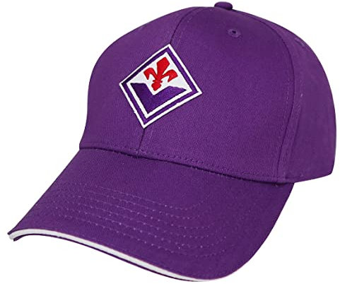 Cappello Fiorentina Ufficiale Viola Cappellino Berretto con Visiera CAPFIVI