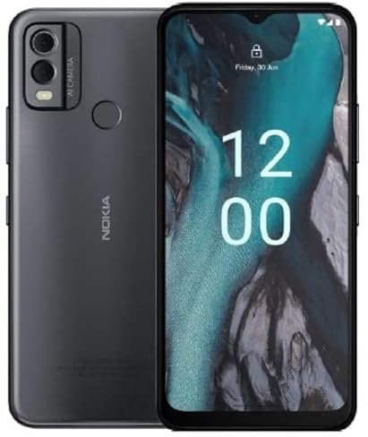 Nokia C22 2+64GB Dual Sim 4G charcoal (Renewed)
