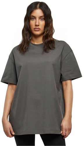 Build Your Brand Damen T-Shirt Ladies Oversized Boyfriend Tee darkshadow 4XL