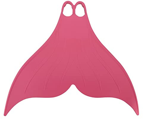 SEAQUANTUM Meerjungfrau-Schwimmflossen, Monoflosse zum Schnorcheln, Tauchen, Schwimmen, Schwimmflossen, Erwachsene, Herren, Damen, Rosa, Größe XL