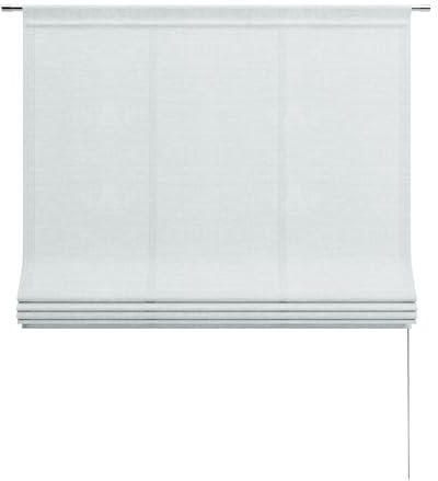 Neutex for you! Allure Raffrollo, Vorhang, Gardine, 140 x 140 cm (H/B), Made in Germany, Oeko-Tex Standard 100, Transparent Grau