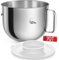 KA7QBOWL 7 QT Bowl-lift Mixer Stainless Bowl, Compatible with KitchenAid 7 Quart Bowl Lift Stand Mixer - KSM70SKXXBK, Polished Stainless Steel Bowl with Extra Mixer Bowl Cover