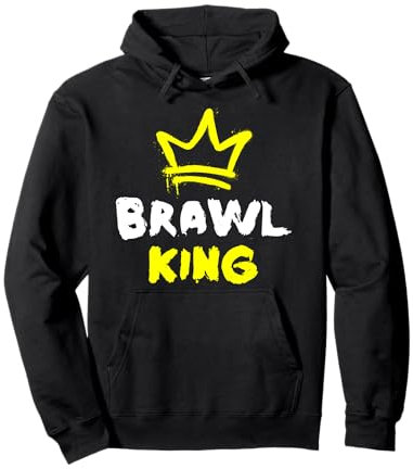Brawl King Gamer Gaming Brawler Brawl Pullover Hoodie