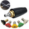 Rotating Turbo Nozzle for Pressure Washer, Stainless Steel Multi-Function Power Washer Spray Nozzle 4000 PSI 4.0GPM Quick Release Quick Connect with 1/4 Quick Connectors and 5 Tips, for Car & Outdoor