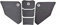 Motorrad Tankschutz Motorrad PVC Anti-Rutsch Tankpads Gas Kniegriff Traktionsschutz Für S&uzu&ki V-Strom 650 DL650