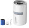 Humidificador purificador de aire silencioso de escritorio, purificador de aire 4L, humidificador de doble engranaje, limpiador ajustable para dormitorio, oficina en casa