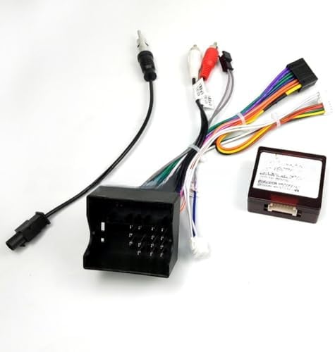 EasyByMall CAN Bus Netzkabel Adapter Kit mit ABS Gehäuse für Opel Corsa, Antara, Astra & Zafira Autoradio Navigationssysteme (12V)
