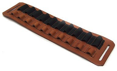 Delfiero Giberna cuoio 10 posti cartucce per carabina