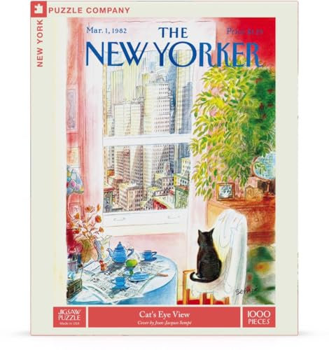 New York Puzzle Company Cats Eye View 1000 Piece Jigsaw Puzzle