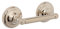 Croydex Flexi-Fix Grosvenor Spindle Toilet Roll Holder - Antique Gold, Easy to Fit, No Drilling Required, Gold Bathroom Toilet Roll Holder, Screw or Glue Toilet Paper Holder, All Fixings Included