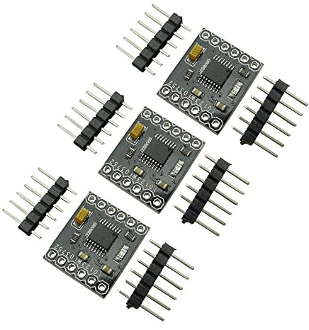 Aihasd 3 Stück DRV8833 3-10 V Motor-Antriebsmodul 1,5 A 2-Kanal Motorantriebsmodul Dual H Brücke DC Getriebemotor Driver Controller Board Motorantriebsplatine Controllerplatine für Arduino