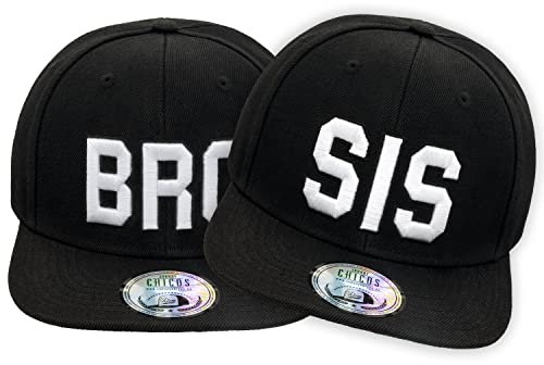 New Boy Girl NY New York süße Unisex Schwester Bruder Kindercap Hai Tiger Adler Prince Kinder Cap Snapback und Mütze 49-58cm Kopfumfang (One Size, Brother-Sister)
