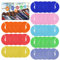 40 Pcs Kleidung Größe Teiler Rund Kleidung Organisation Kleiderbügel Teiler Schreibbar Kleidung Rack Größe Teiler Größentrenner für Organisieren von Kleidung nach Alter Größe & Typ（8 Farbe）