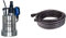 T.I.P. Drainage & Poolentwässerungspumpe FlatOne 6000 INOX, flachabsaugend bis 1 mm, bis 6.000 l/h Fördermenge & Entwässerungsschlauch Schlauch für Tauchpumpen, Gartenpumpen, Teichaußenfilter 10 m
