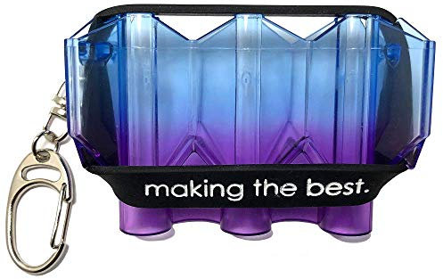 L-Style - Krystal Flight Case - N9 Twin Color Farbe Blau-Lila