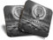2 x Square Coasters - Fantasy Portal Digital Gamer Cork Backed Home Kitchen Accessory Tea Coffee Mug Mat #35977