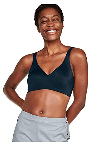 Naturana Women's 5444 Bra, Dark Blue, 34