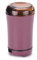 Lihuzmd Moulin à café électrique, Moulin à café en Grains 304 Lame en Acier Inoxydable utilisée pour Le café Ceans/Herbes/Épices/Noix Broyeur électrique,Rose