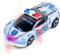 Tuko Police Car Toy with Light and Sound, 1:36 Car Toy for 3+ Years Old Boy and Girl Gift,White