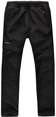 Höhenhorn Tiegun Kinder Softshellhose Schwarz Gr. 134