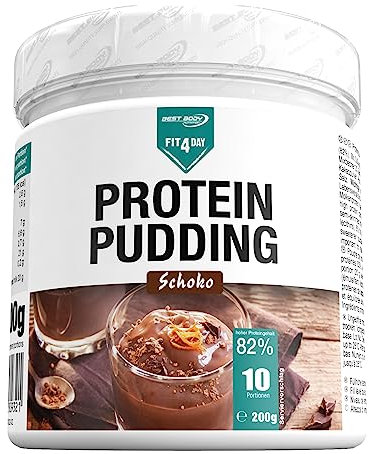 Best Body Nutrition - Fit4Day Protein Pudding - Schoko - 200 g Dose