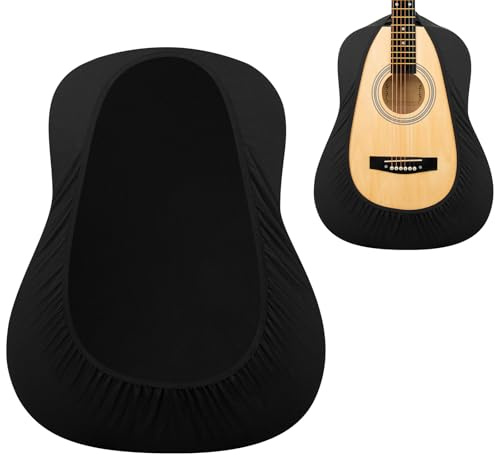 Musiin Premium-Gitarrenhülle für Akustik- und Bassgitarren — maßgeschneiderter Schutz, kompatibel mit Fender Gibson Martin Taylor Donner Acoustic Bass Guitars (AG-L)