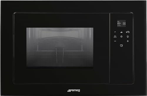 Smeg FMI120B3 micro-onde Intégré Micro-ondes grill 20 L 800 W Noir