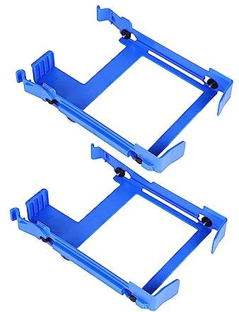 Festplatteneinschub, DN8MY 0DN8MY 3,5 SSD-Halterung, HDD-Caddy, kompatibel mit Dell Precision T1600, T1650, T3600, T3610, T5600, T5610, 2 Stück