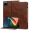 Mldjomid Coque pour Tablette Xiaomi Pad 6S Pro 12,4 2024, Housse de Protection en Cuir PU à Rabat avec Fente pour Carte et Fonction Support Cover, Coque magnétique pour Xiaomi Pad 6S Pro - Marron